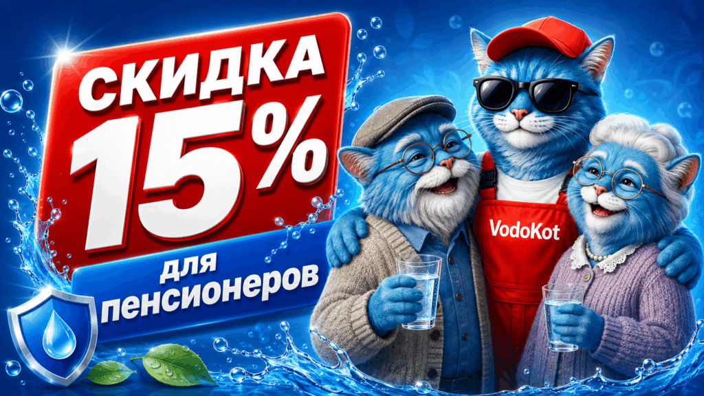 Скидка 15% для пенсионеров