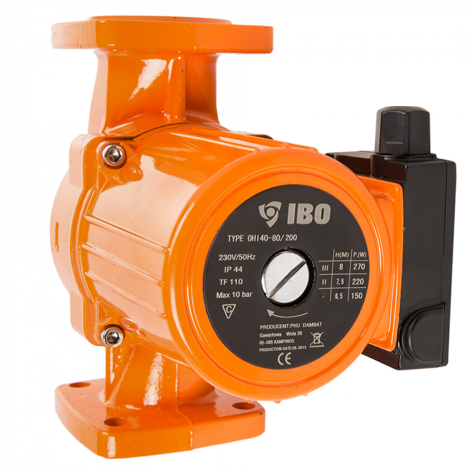 Циркуляционный фланцевый насос IBO OHI 40-80/200