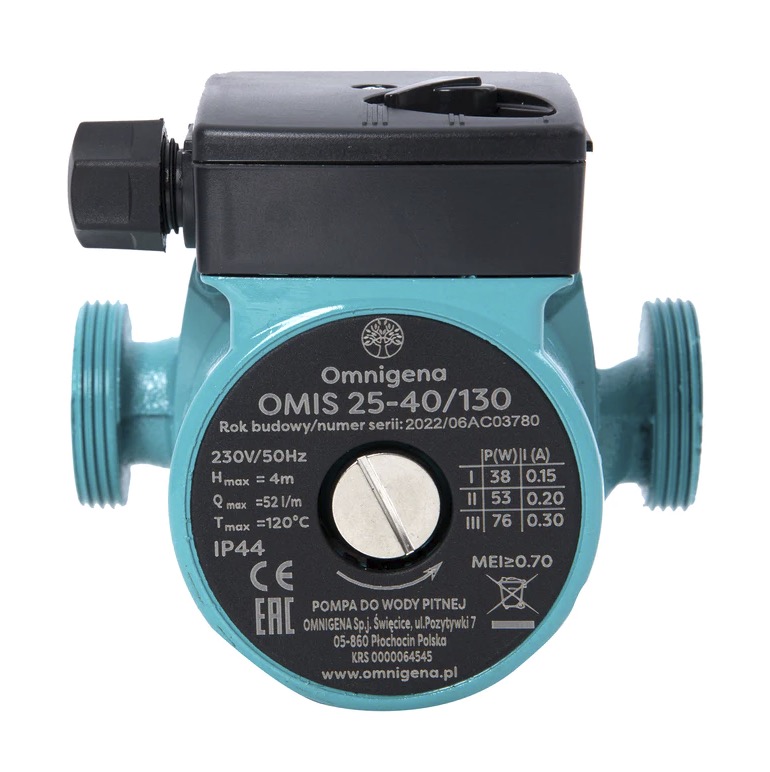 Циркуляционный насос Omnigena OMIS 25-40/130