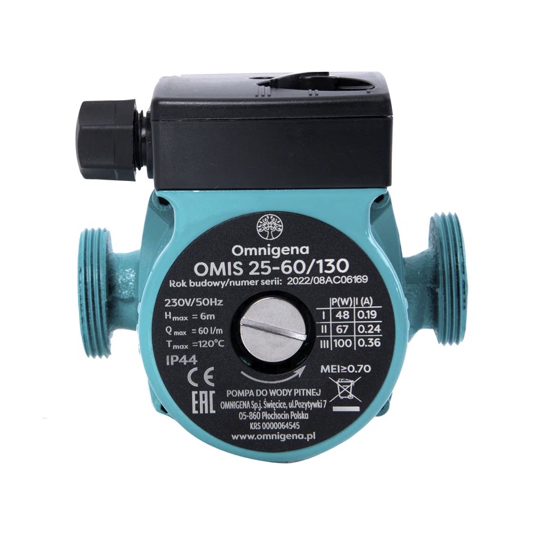 Циркуляционный насос Omnigena OMIS 25-60/130