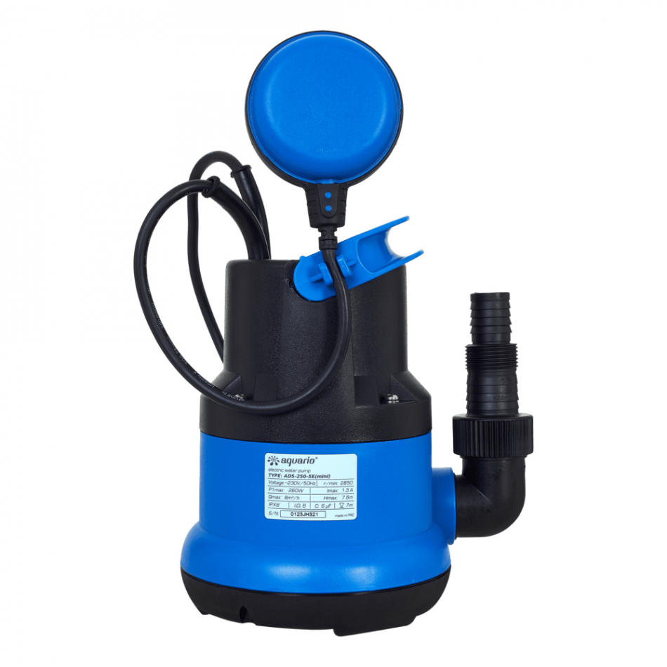 Дренажный насос Aquario ADS-260-5E (mini) (ТЭ)