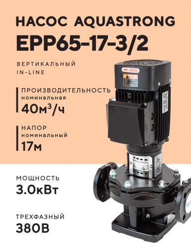 Насос циркуляционный AQUASTRONG EPP (380В)
