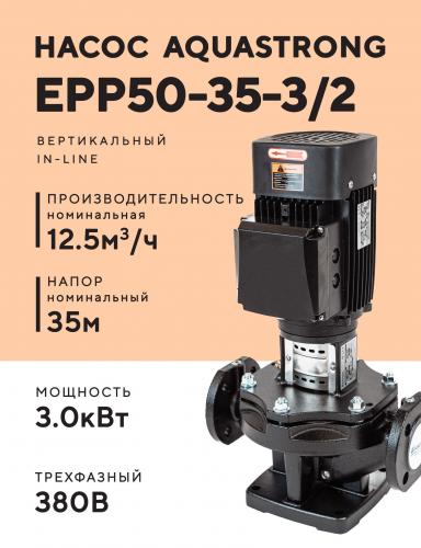 Насос циркуляционный AQUASTRONG EPP (380В)