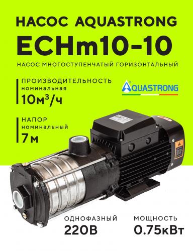 Насос поверхностный многоступенчатый AQUASTRONG ECHm (220В)