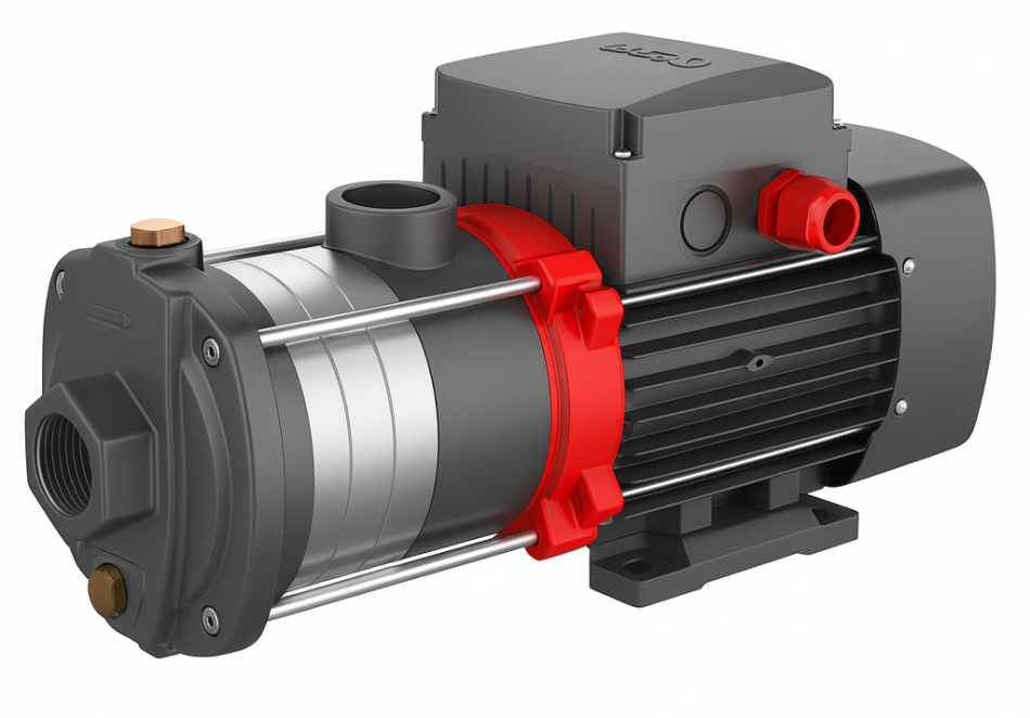 Насос поверхностный многоступенчатый LEO ECH 10-30 (380в)