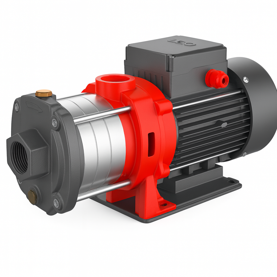 Насос поверхностный многоступенчатый LEO ECH 15-40-F (380в)