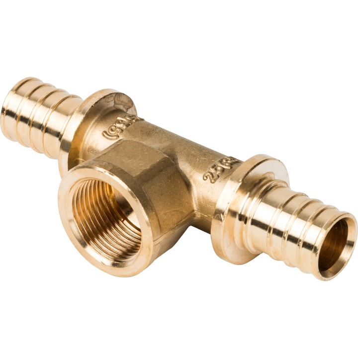 Тройник-переходник с внутренней резьбой 25xR 3/4″ (5/25) STOUT