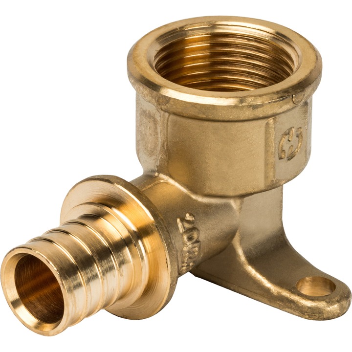 Угольник настенный с креплением 20xRp 3/4″ (5/30) STOUT