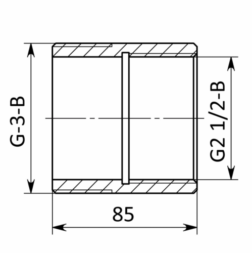 Втулка переходная ( с G-3 на G-2½ ) АМТ8.229.018